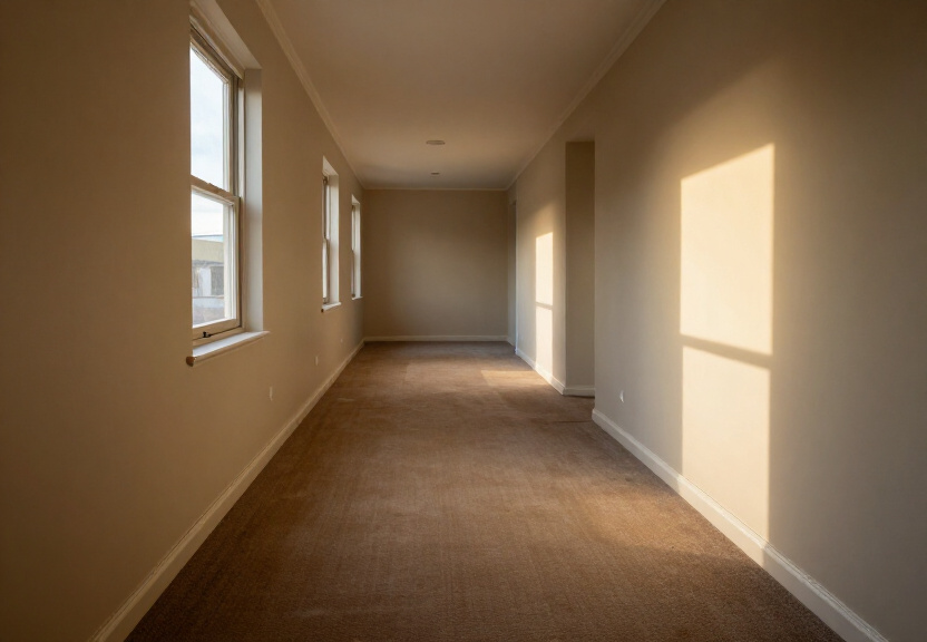 Clean, mould-free Carlton bedroom wall after professional removal