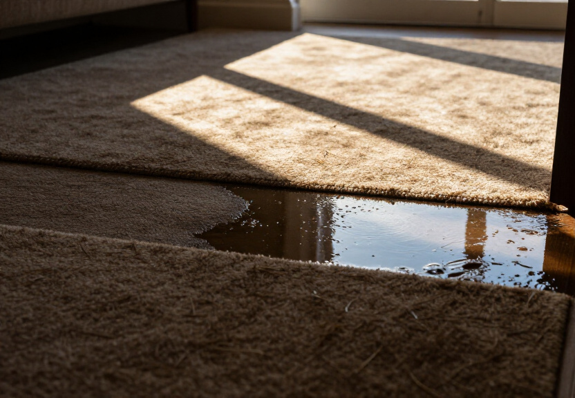 Carlton Flood Restoration Before and After